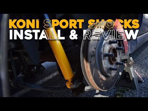 Koni Sport Shocks Install & Review // Mustang Suspension Upgrade!