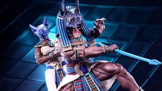 Figura Obscura Anubis and Bastet Review  Gods of Ancient Egypt Action Figures