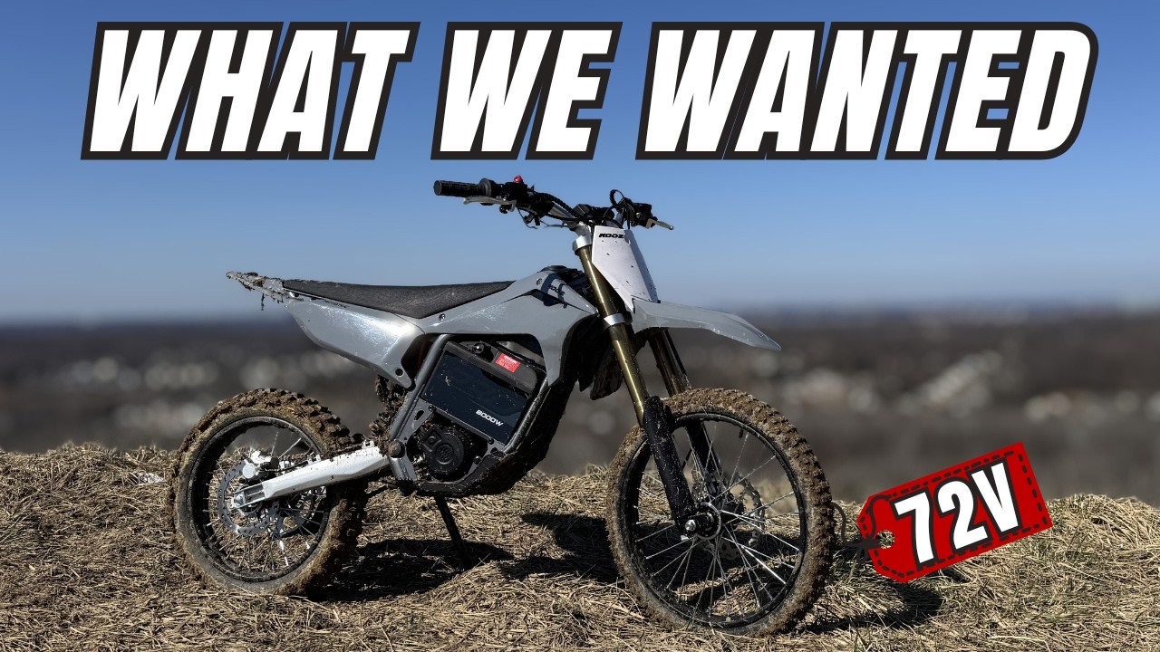 MotoTec’s NEW 8000W Electric Dirt Bike - KOOZ HP131E-L