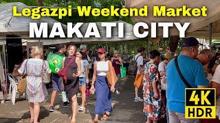 Food Heaven & City Walk | Makati City’s Legazpi Sunday Market! Metro Manila, Philippines