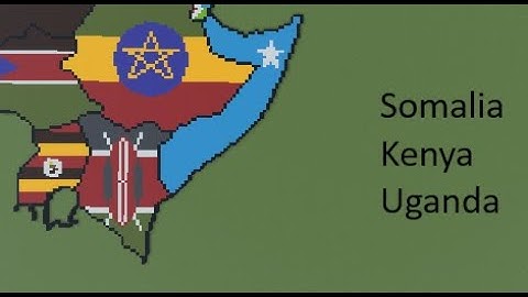 How to build the Earth in Minecraft | part 66 | Somalia, Kenya, and Uganda