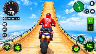 Stunt Bike Driving Bike Game | Crazy Bike Stunts & Impossible Mega Ramps 🏍️💥 screenshot 4