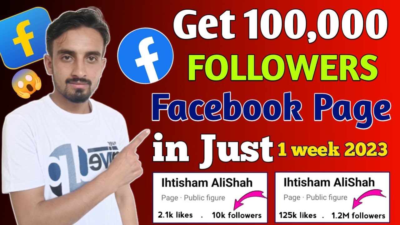 Get 100k Followers on Facebook page in 1 Week | How to increase ...