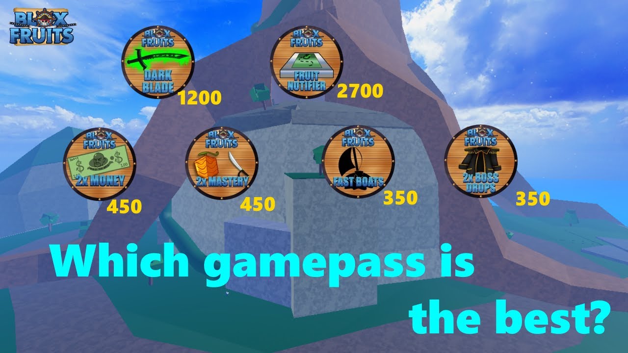 The Best Gamepass To Get In Blox Fruits #bloxfruit #bloxfruits