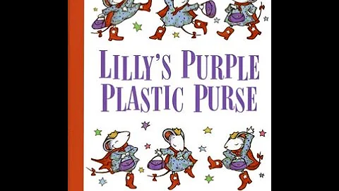 Lilly's Purple Plastic Purse