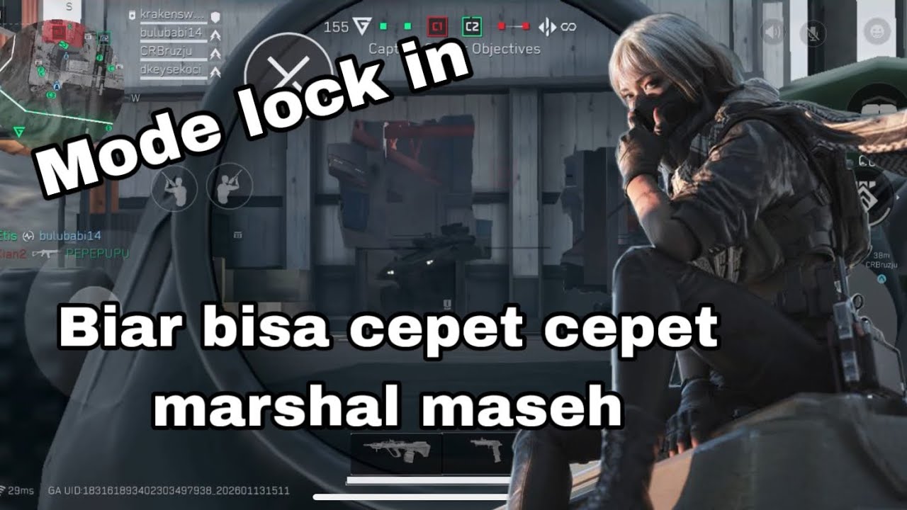 RANKED MODE LOCK IN DI DELTA FORCE SEASON 7 AHSARAH 👑