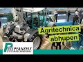Abhupen mit dem Pm Trac III auf der Agritechnica 2013