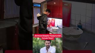 Keremcem Bulaşıkları Kapüşonundaki Dostuyla Yıkıyor! #shortvideo #magazin #keremcem #kedi #gündem
