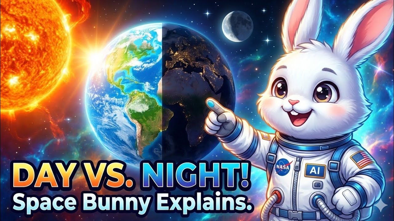 Episode 8 | Sun & Day Night | Solar System for Kids | 