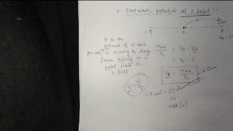 Electric potential in assamese....Physics class 12 chapter -2..Part-1