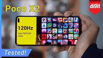 HOW TO CHANGE THE REFRESH RATE IN POCO X2 | 120Hz