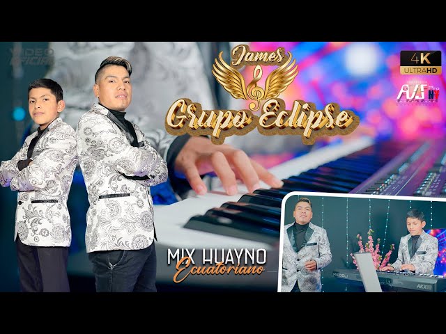 JAMES GRUPO ECLIPSE  Mix Huayno Ecuatoriano Video Lyric 2023 class=