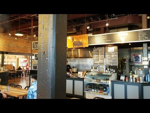 Having lunch with Dad at Northwest Burgers in downtown Eugene OR OFL 0948