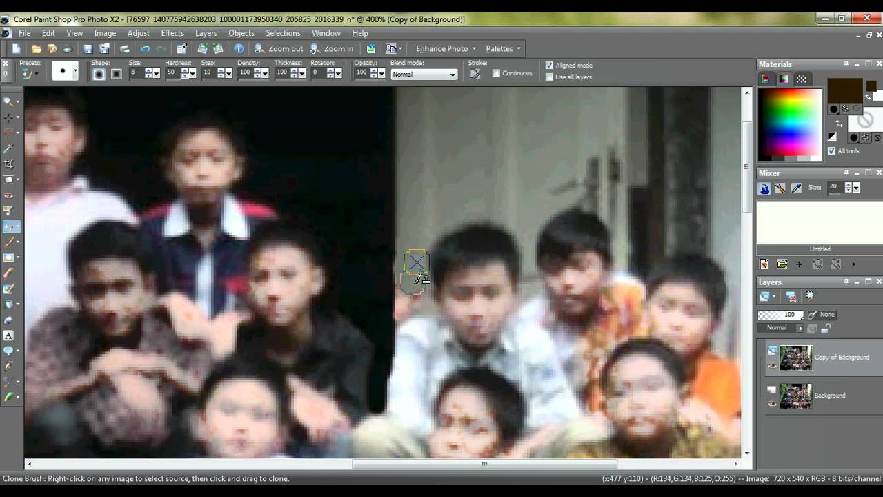 Making a fake ghost using Paint Shop Pro X2 HD