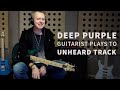 Deep purple guitarist plays to unheard track  simon mcbride  prs guitars europe