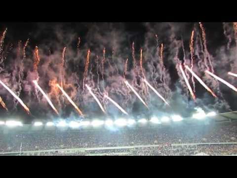 კახა კალაძის დიდი ფეხბურთიდან გაცილების მატჩის ფეიერვერკი 31.05.2013