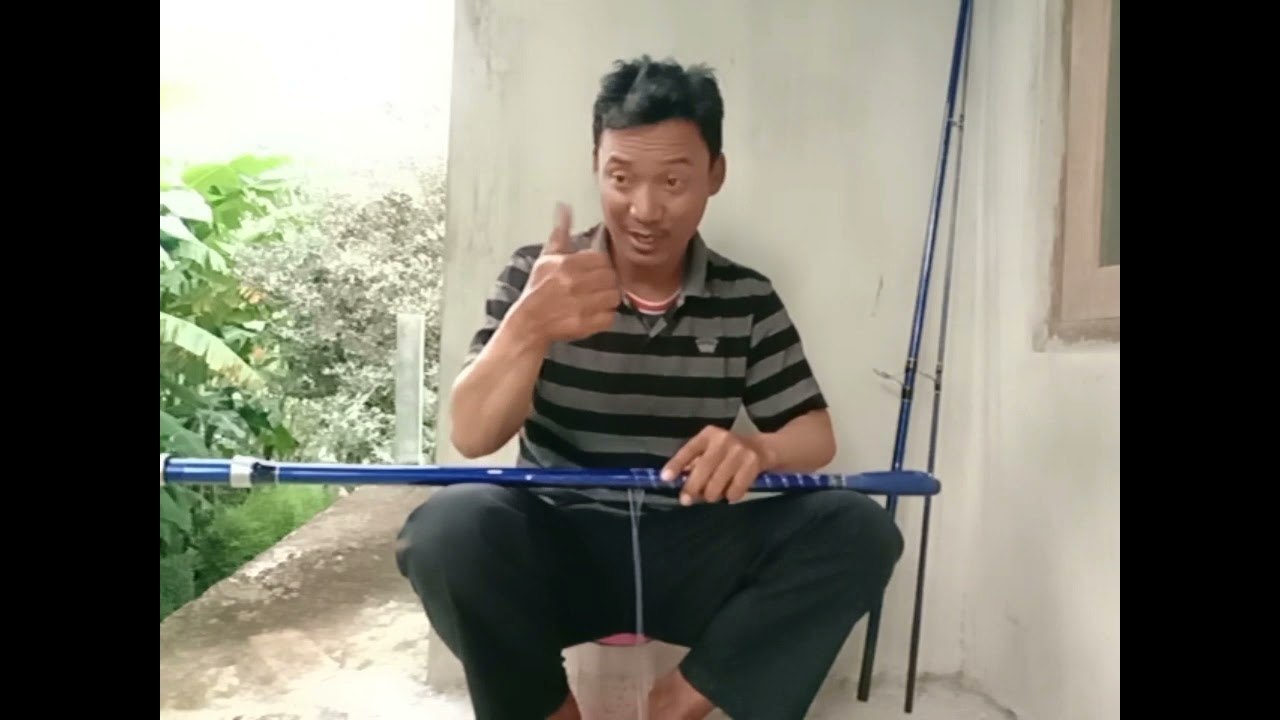 Cara memasang selang untuk melindungi joran kesayangan