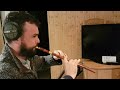 Callum Armstrong - plays Bellerman Exercise §101 on the Ancient Greek Double Pipes Aulos / Tibia