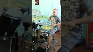 Du Hast - Rammstein - Drum Cover - Даниїл Варфоломєєв 9 років #даниилварфоломеев #drummer #duhast