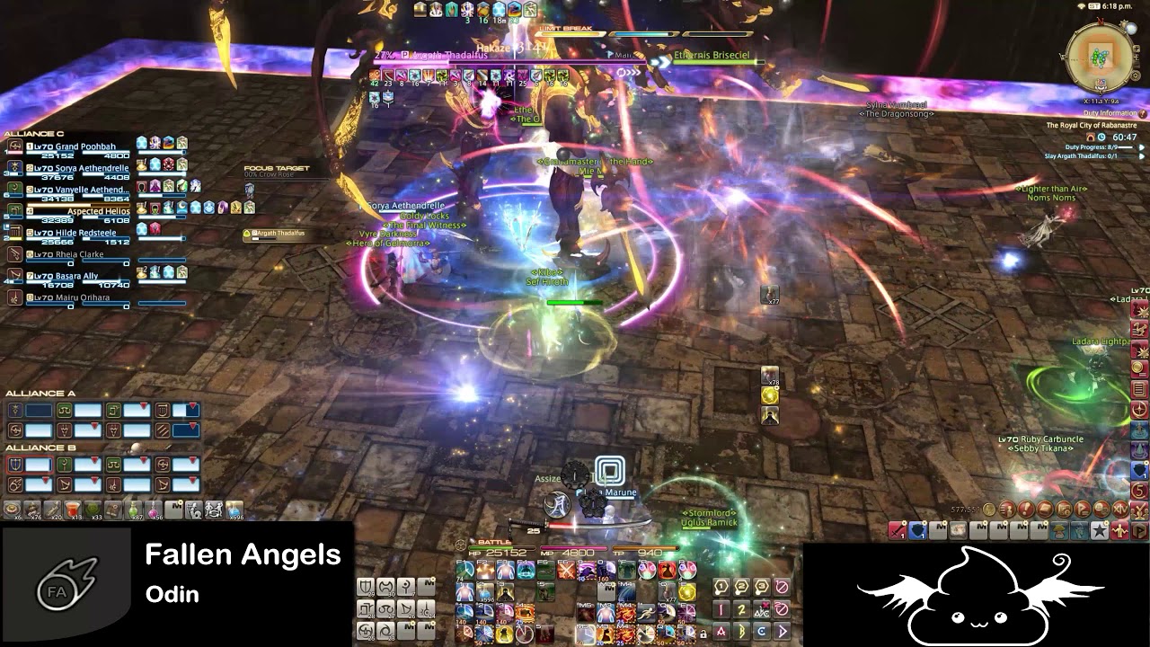 FFXIV The Royal City of Rabanastre Argath Thadalfus YouTube