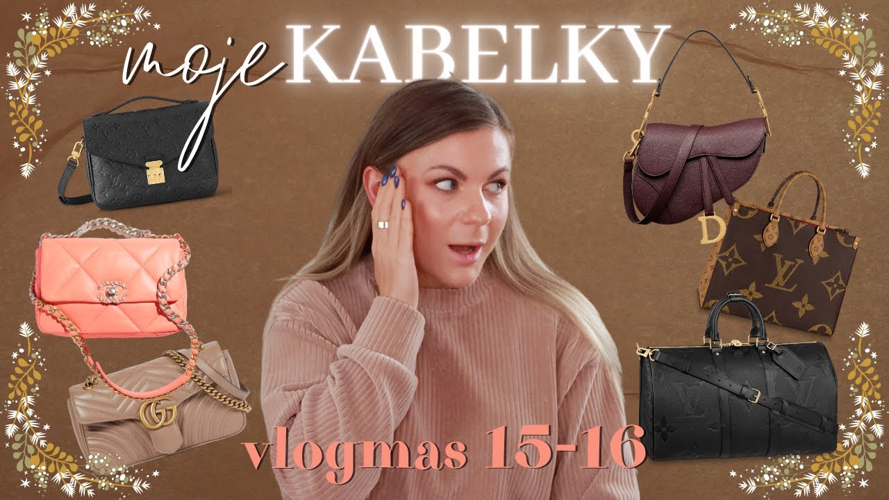VLOGMAS 15-16 🎅🏼 || Všechny moje kabelky 🤩🙈