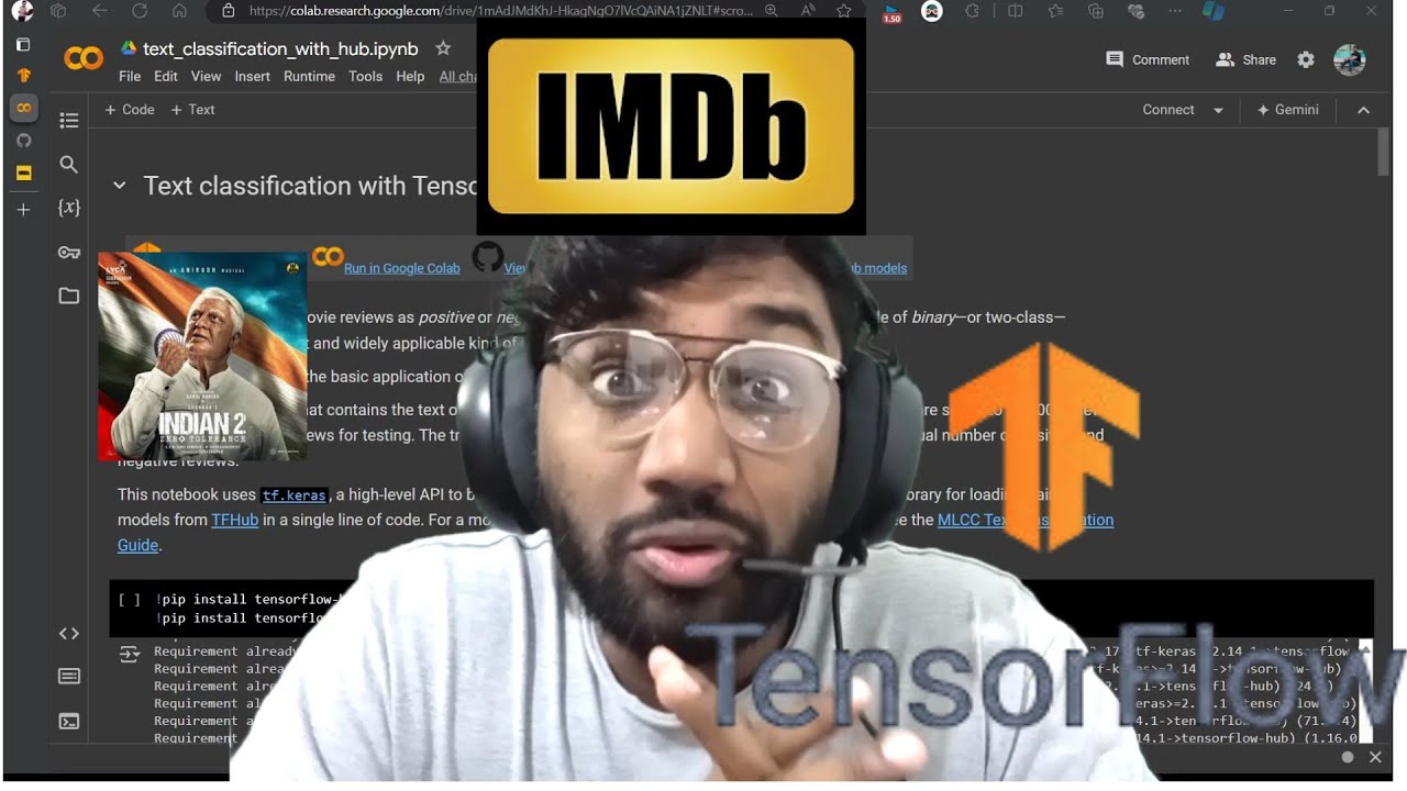 Movie Review using Tensorflow Hub 🎬 | Day 07 - YouTube