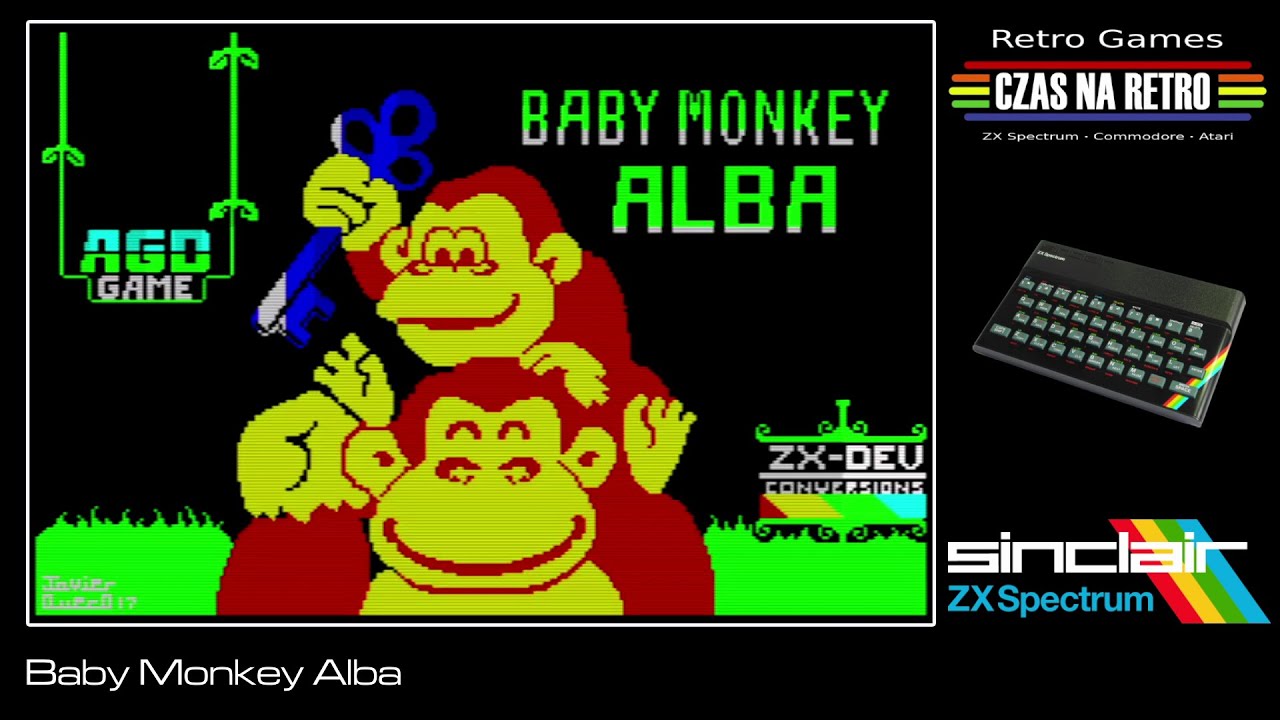 Baby Monkey Alba (2017) - ZX Spectrum