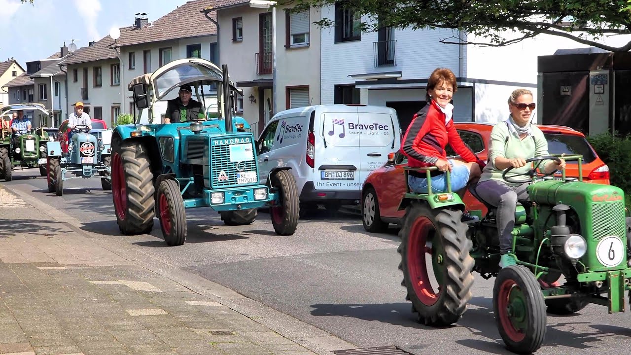 6. Traktortreffen der Traktorfreunde Rheidt-Hüchelhoven e.V. in Oberaußem 09.05.2024