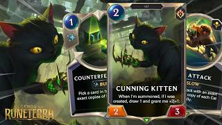 Этот кот позволяет получить НЕОГРАНИЧЕННОЕ количество карт в Legends of Runeterra.