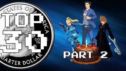 Top Thirty Favorite Video Game Characters - Part 2 (20-11)