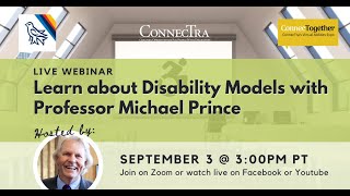 Learn about Disability Models with Professor Michael Prince | ConnecTogether