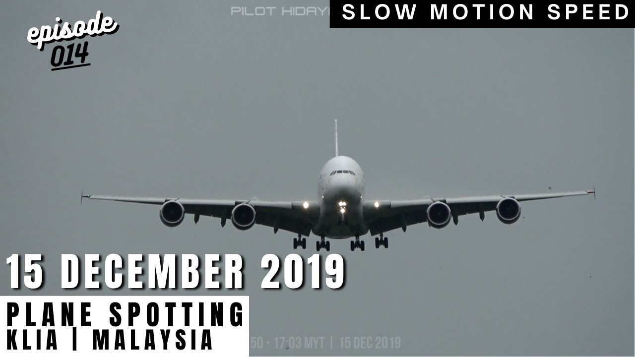 Plane Spotting at Kuala Lumpur International Airport, Malaysia - 15 December 2019 - Ep.14
