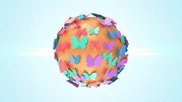 Glossy Butterfly Fantasy Logo Reveal | Video Template