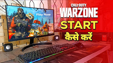 How To Start Call Of Duty Warzone Game After Installing In Hindi