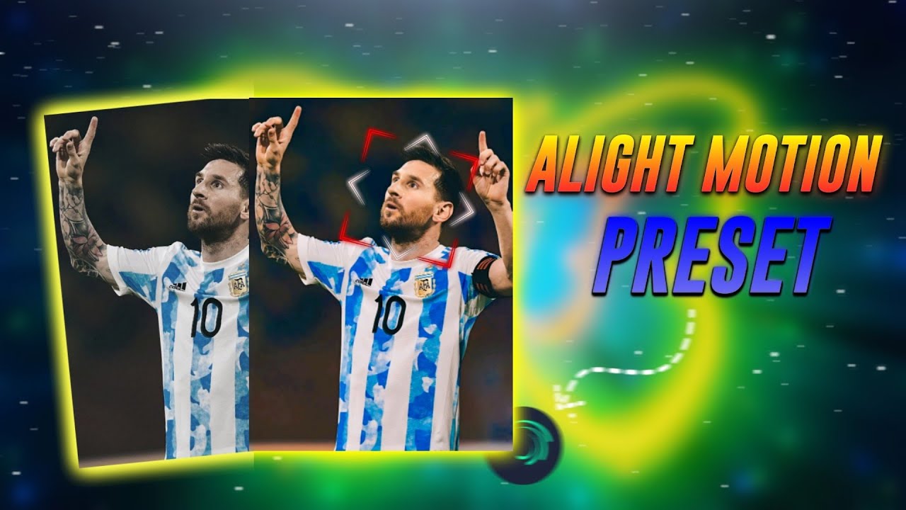 Alight motion football preset | Mobile edits - YouTube