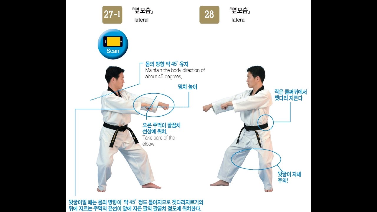 THE EXPLANATION OF OFFICIAL TAEKWONDO POOMSAE 2 sipjin 08