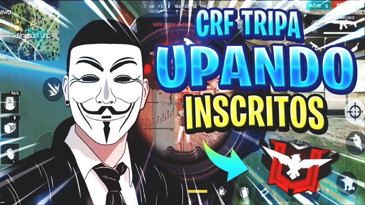 Jogando Free Fire Com Hack Ao Vivo Upando inscritos Brota - YouTube
