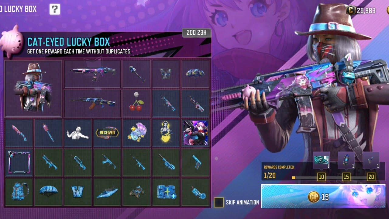 *NEW* CAT EYED LUCKY BOX in Codm (Şanslı kutu)