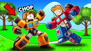 Roblox Chop And Frosty Beat Each Other As Transformers