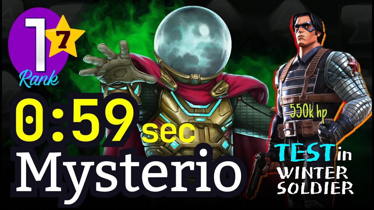 7* Rank-1 Mysterio 59 sec [No-boost] Test in ROL