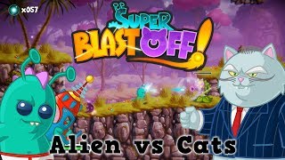 Super Blast Off! - Alien vs Cats screenshot 2