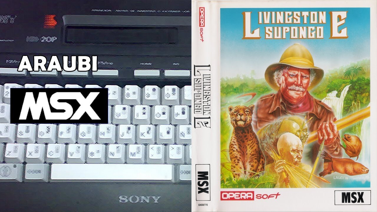 Livingstone Supongo (Opera Soft, 1986) MSX [491] Walkthrough