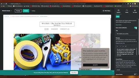 How to Add Cookie Banner on GoDaddy Website (EASY)
