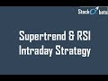 Supertrend & RSI Intraday Strategy