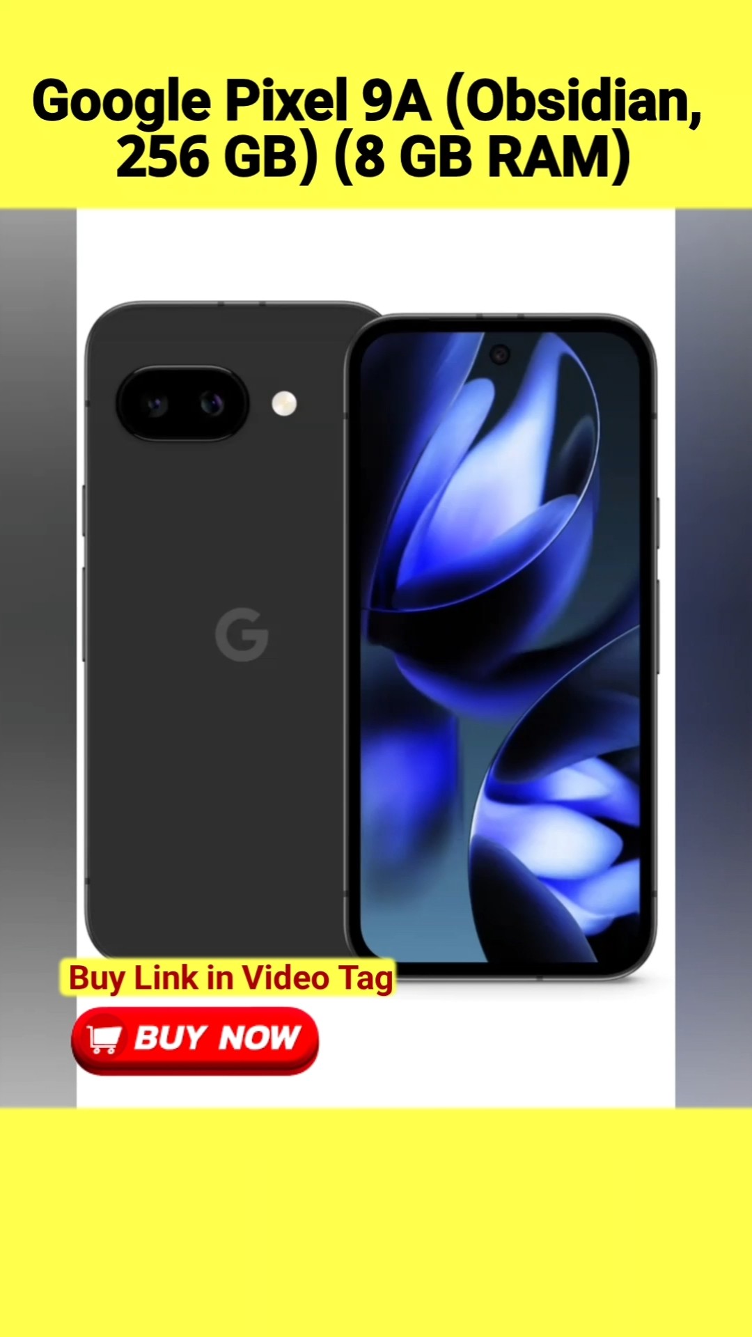 Google Pixel 9A (Obsidian, 256 GB) (8 GB RAM) - YouTube