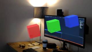 Holographic Spinning Cubes Example - Part 2