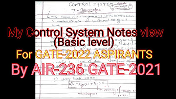 My Electrical Machine Notes || GATE-2022 ||By AIR-236 GATE-2021