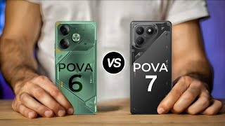 Tecno Pova 6 Vs Tecno Pova 7