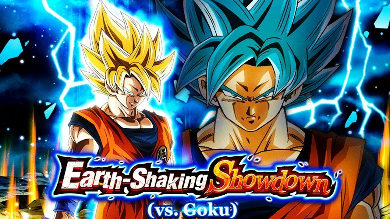 Ssgss Transforming Goku Showcase Dbz Dokkan Battle Youtube