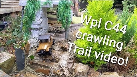 Wpl C44 Crawling trail video !